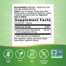 grape seed capsules 100 mg (nature's way) supplement facts