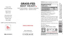 beef heart codeage label