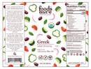 greek goodness superfood dressing (foods alive) label
