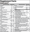 greens first boost french vanilla supplement facts