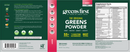greens first powder berry label