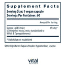 guggul e & z vital nutrients supplement facts