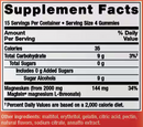 gummy science neuro-mag magnesium l-threonate (orange) (life extension) supplement facts