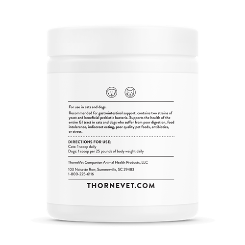 Gut Health Formula Powder Gastriplex Thorne Vet