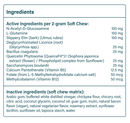 Gut Health Formula Soft Chews Ingredients