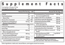 gut nutrients powder (seeking health) supplement facts