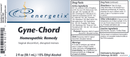 gyne-chord (energetix) label