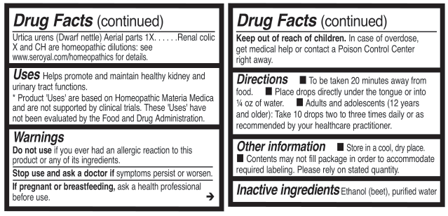 HKI (Renal Drops) (Genestra) drug facts