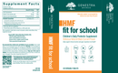 HMF fit for school genestra label