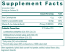 HMF fit for school genestra supplement facts