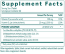 HMF immune genestra supplement facts