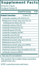 HMF multi strain genestra supplement facts