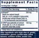 hair growth for men life extension supplement facts