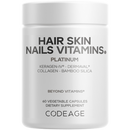 hair skin nails vitamins platinum codeage