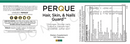 hair skin & nails guard (perque) label