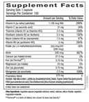 hair skin and nails plus formula doctor wilson's supplement facts