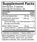 happy saffron plus brainmd supplement facts