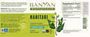 haritaki banyan botanicals label