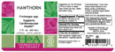hawthorn extract (herbalist alchemist) label