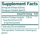 hawthorn young shoot (genestra) supplement facts