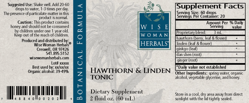 Hawthorne & Linden Tonic 2oz Wise Woman Herbals products