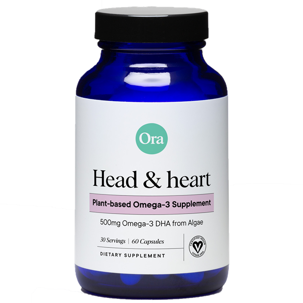 Head and Heart Vegan DHA (Ora Organic)