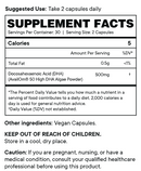 head and heart omega 3 dha (ora organic) supplement facts