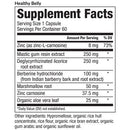 healthy belly (equilife) supplement facts
