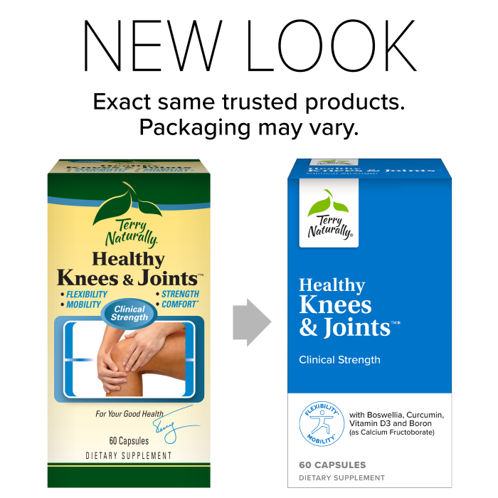Healthy Knees & Joints Terry Naturally new look