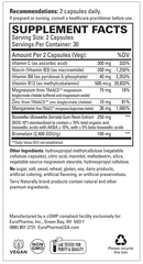 healthy ligaments & tendons (terry naturally) supplement facts