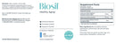 healthy aging capsules (biosil) label