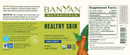 healthy skin banyan botanicals label