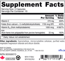 heme iron sap (nfh nutritional fundamentals) supplement facts