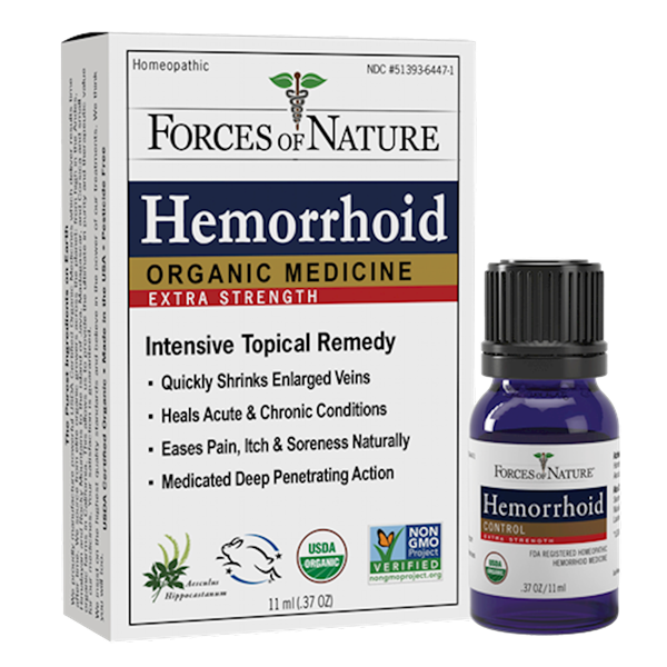 hemorrhoid extra strength (forces of nature)