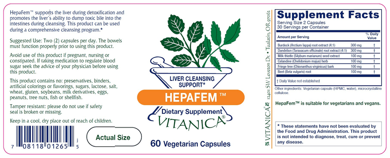 Hepafem Vitanica products