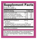 herwellness recharge overnight metagenics supplement facts