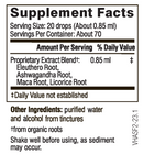 herbal adrenal support formula doctor wilson's original formulations supplement facts