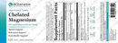high-potency chelated magnesium label