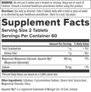 high-potency chelated magnesium supplement facts