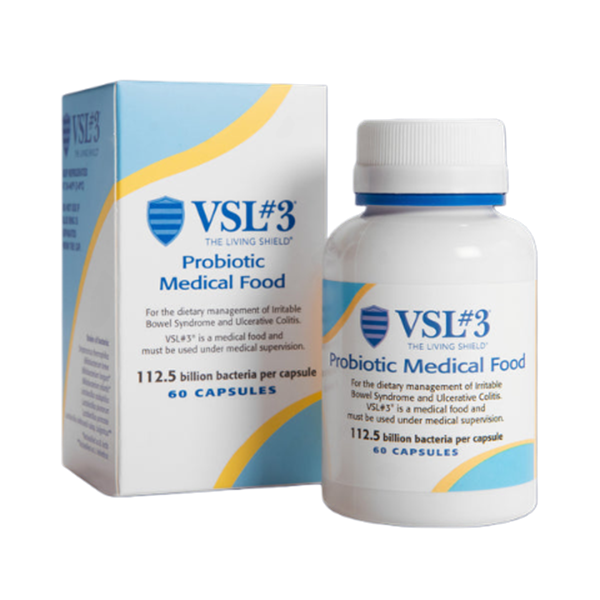 High-Potency Multi-Strain Probiotic Capsules (VSL#3)