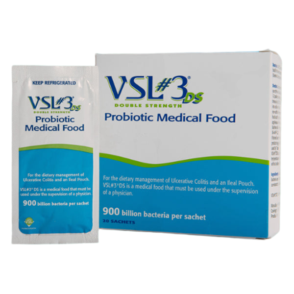 High-Potency Multi-Strain Unflavored Double-Strength Probiotic Powder (VSL#3)