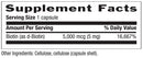 High Potency Biotin 5 mg (Country Life)