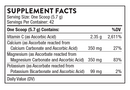 high potency vitamin c (formerly buffered c powder) (thorne) supplement facts