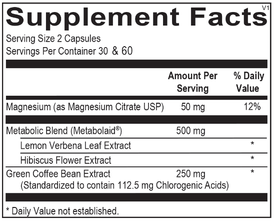 HiPhenolic 120ct Ortho Molecular Products supplement facts