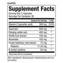 histpro (equilife) supplement facts