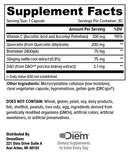 histamine complete diem supplement facts