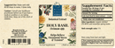 holy basil wise woman herbals label