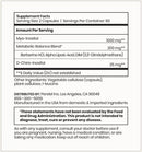 hormonal balance support (perelel) supplement facts
