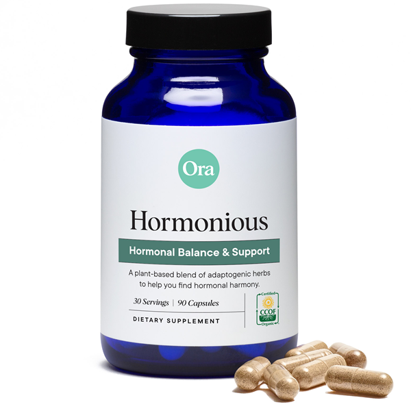 Hormonious: Hormonal Balance & Support Capsules (Ora Organic)