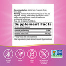 horsetail grass 440 mg (nature's way) supplement facts